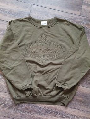 Vintage 80s 90s Capezio Green Sweatshirt Women’s Onesize